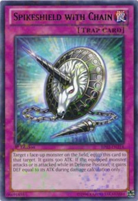 Spikeshield with Chain (Mosaic Rare)