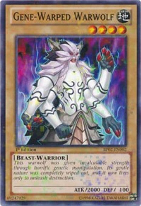 Gene-Warped Warwolf (Mosaic Rare)