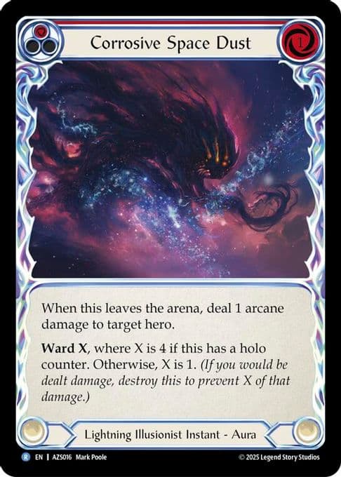 Corrosive Space Dust (Red)