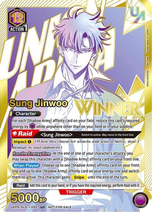 Sung Jinwoo (022) (UR) (Winner)