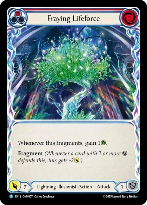 Fraying Lifeforce