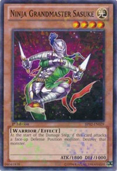 Ninja Grandmaster Sasuke (Mosaic Rare)
