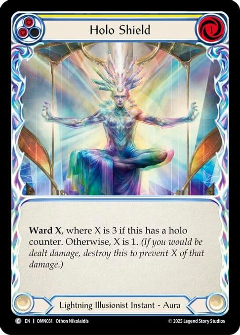 Holo Shield (Yellow)