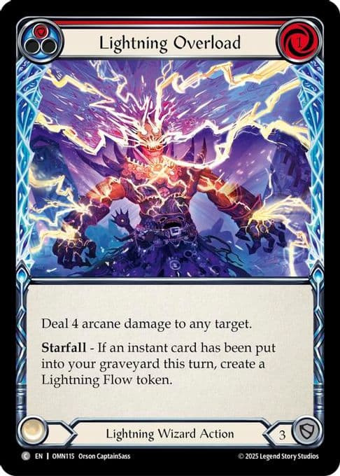 Lightning Overload (Red)