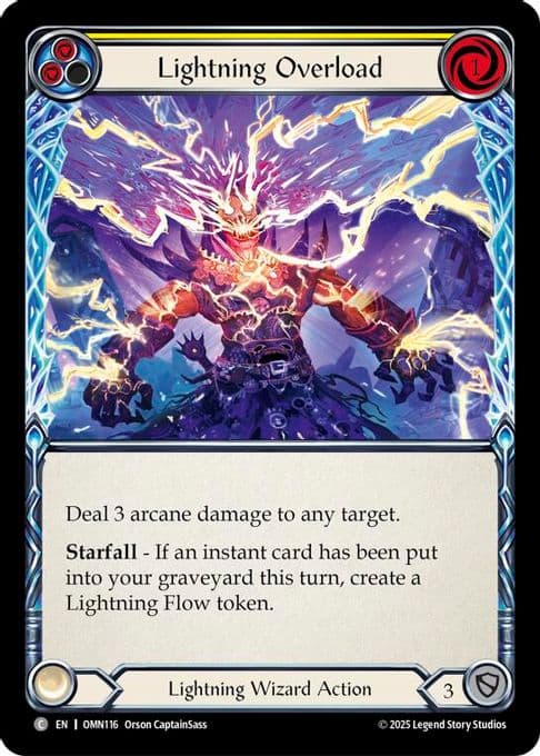 Lightning Overload (Yellow)