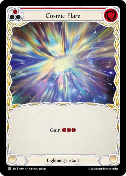 Cosmic Flare (Red)