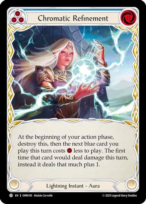 Chromatic Refinement (Blue)