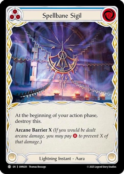 Spellbane Sigil (Blue)