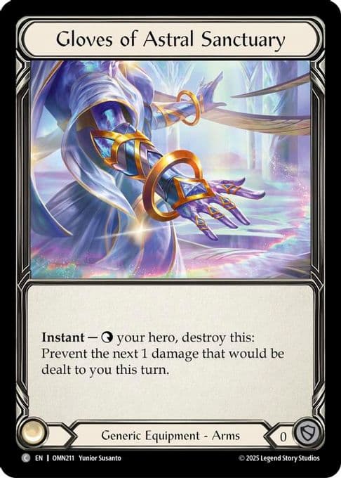 Gloves Of Astral Sanctuary