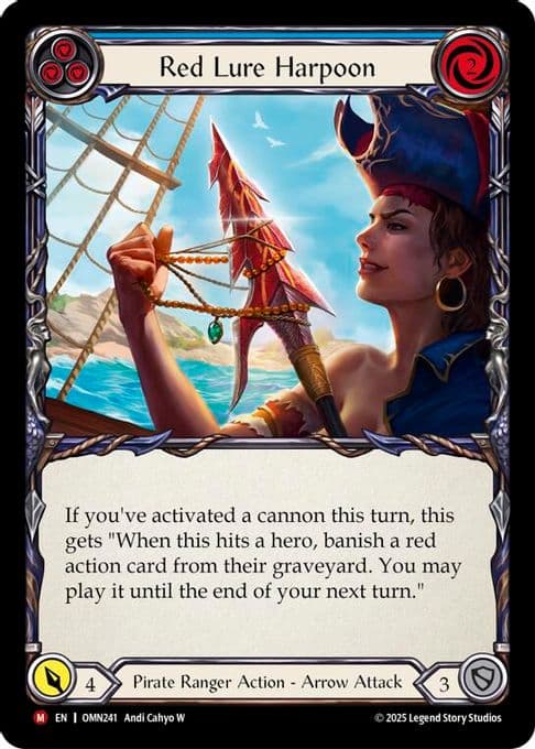 Red Lure Harpoon (Blue)