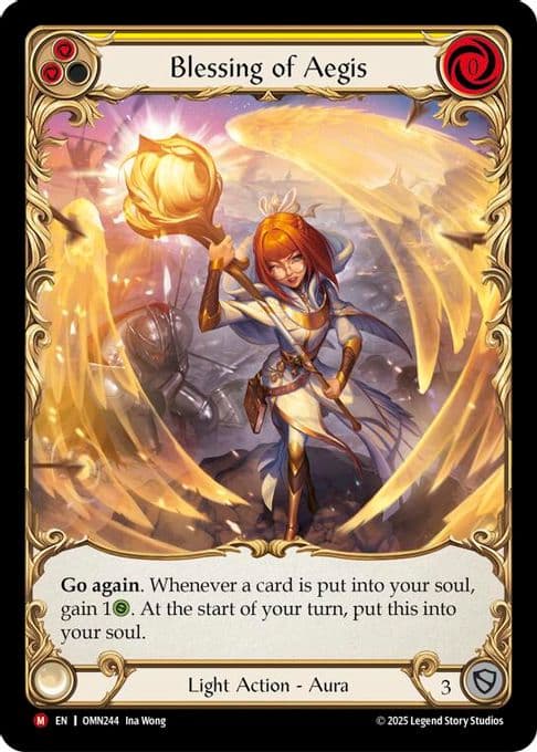 Blessing Of Aegis (Yellow) (Extended Art)