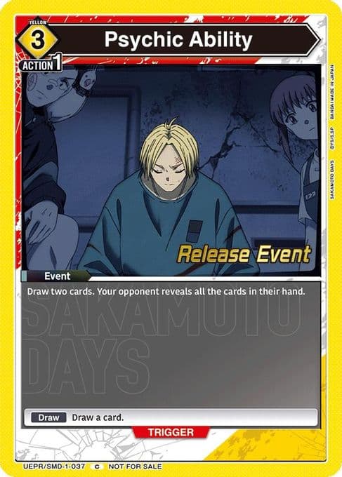 Psychic Ability (Release Event)