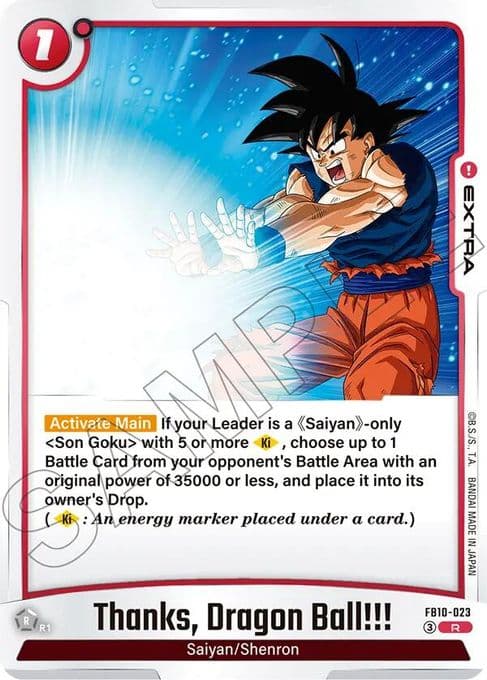 Thanks Dragon Ball!!!