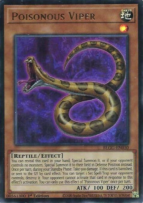 Poisonous Viper