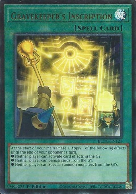 Gravekeeper's Inscription