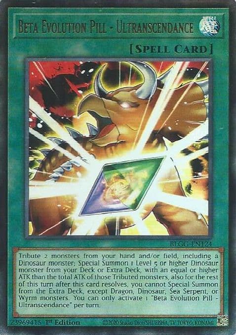 Beta Evolution Pill - Ultranscendance