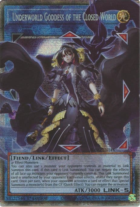 Underworld Goddess of the Closed World (Starlight Rare)