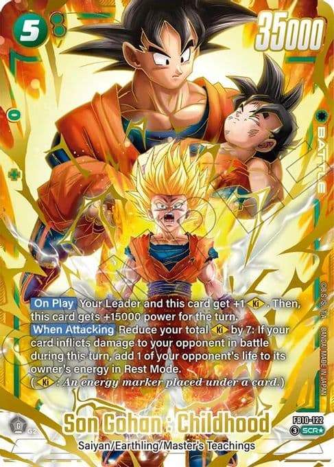 Son Gohan : Childhood - FB10-122 (Alternate Art)