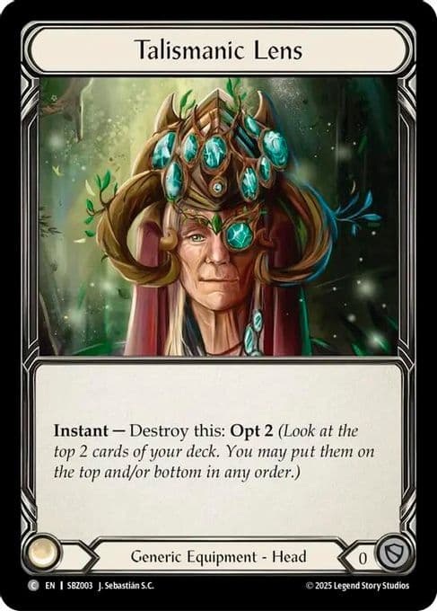 Talismanic Lens