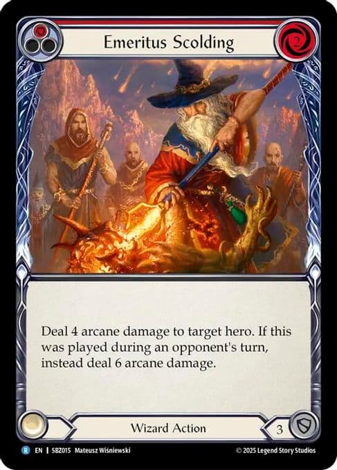 Emeritus Scolding (Red)