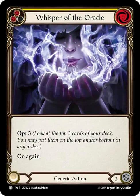 Whisper of the Oracle (Yellow)