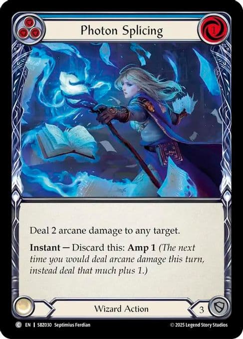 Photon Splicing (Blue)