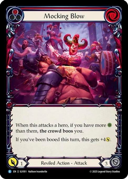 Mocking Blow (Red)