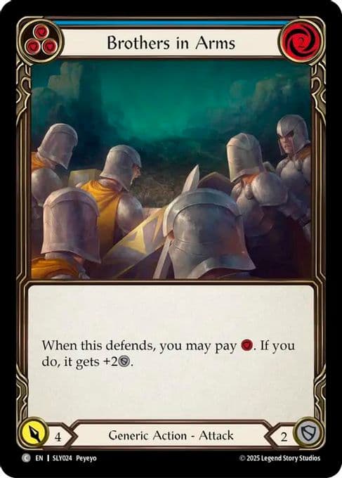 Brothers in Arms (Blue)
