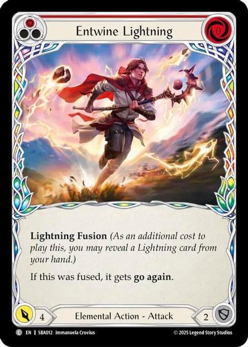 Entwine Lightning (Red)