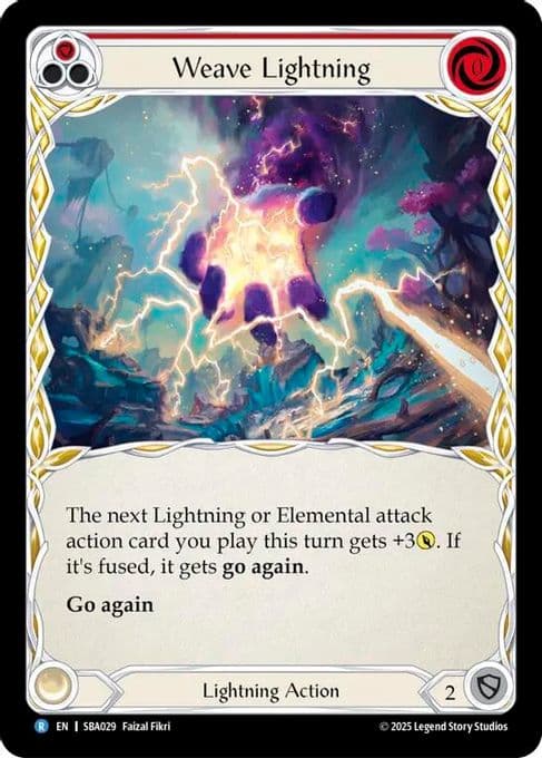 Weave Lightning (Red)