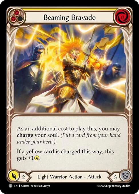 Beaming Bravado (Yellow)