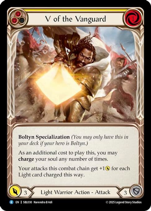 V of the Vanguard (Yellow)