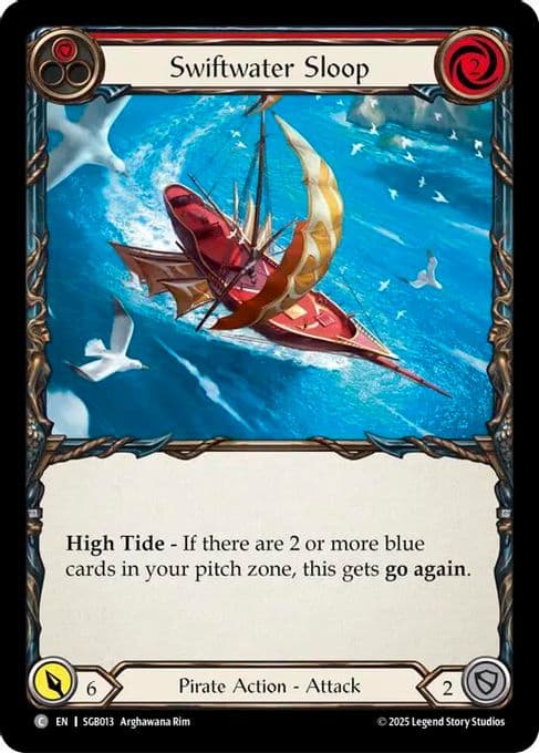 Swiftwater Sloop (Red)