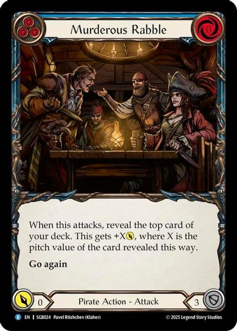 Murderous Rabble (Blue)