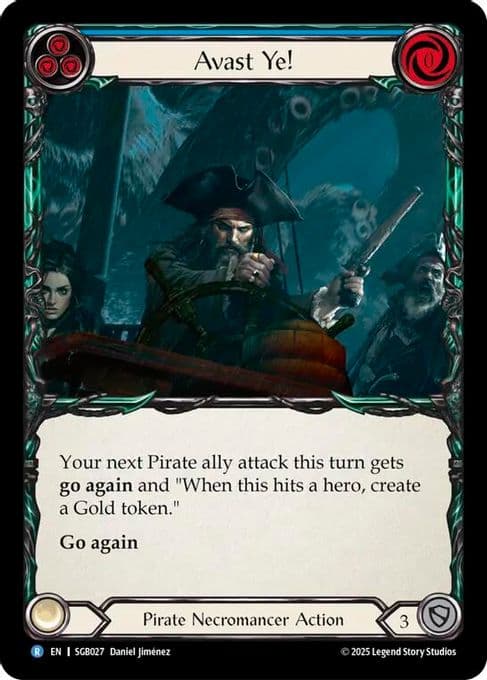 Avast Ye! (Blue)