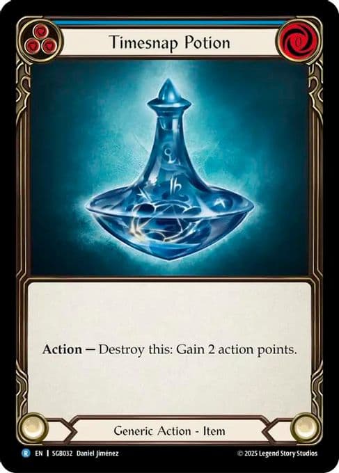 Timesnap Potion (Blue)