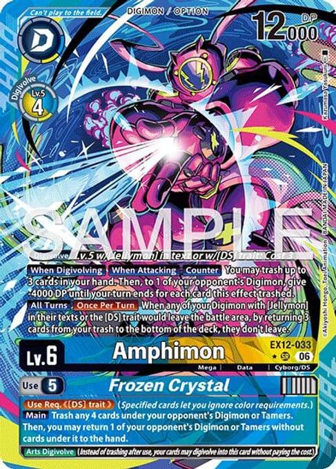 Amphimon // Frozen Crystal (Altermate Art)