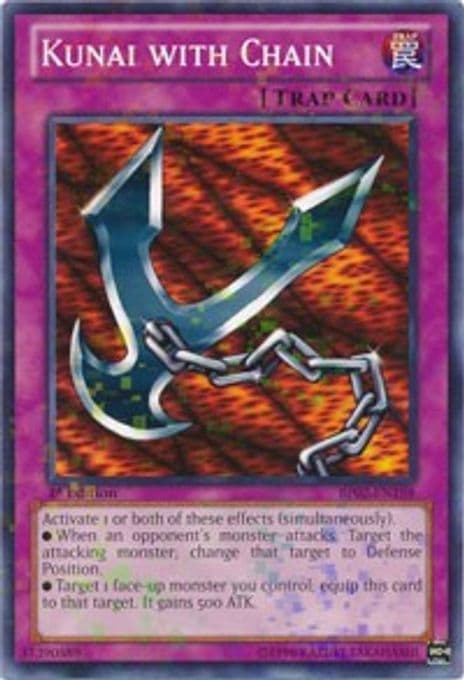 Kunai with Chain (Mosaic Rare)