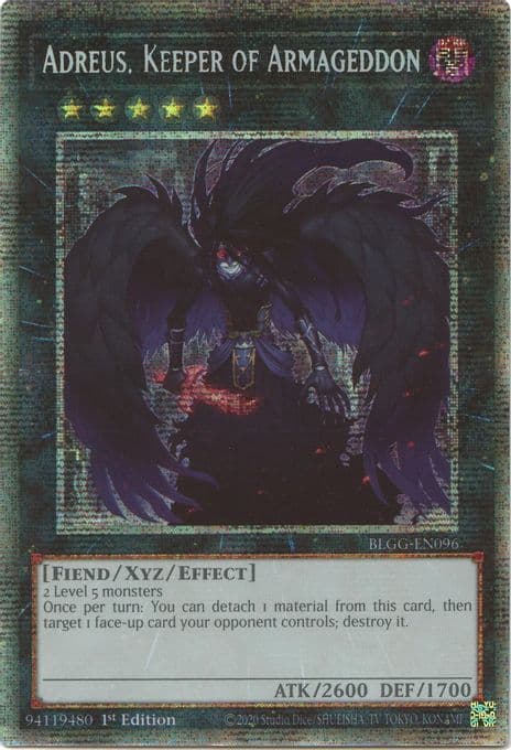 Adreus, Keeper of Armageddon (Starlight Rare)