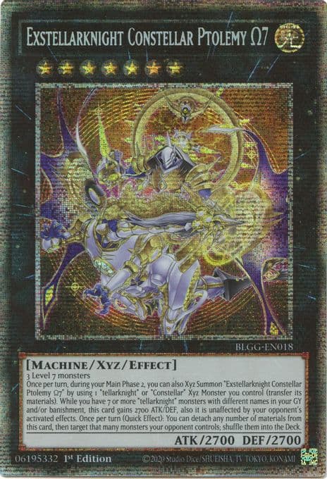 Exstellarknight Constellar Ptolemy Omega 7 (Starlight Rare)