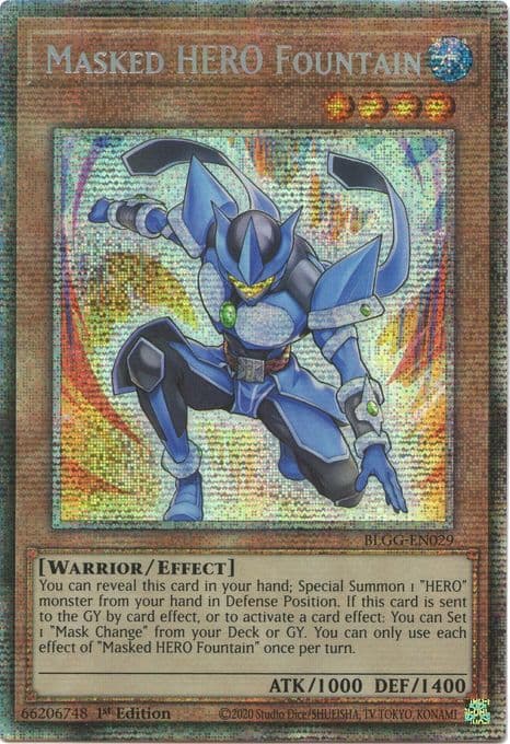 Masked HERO Fountain (Starlight Rare)
