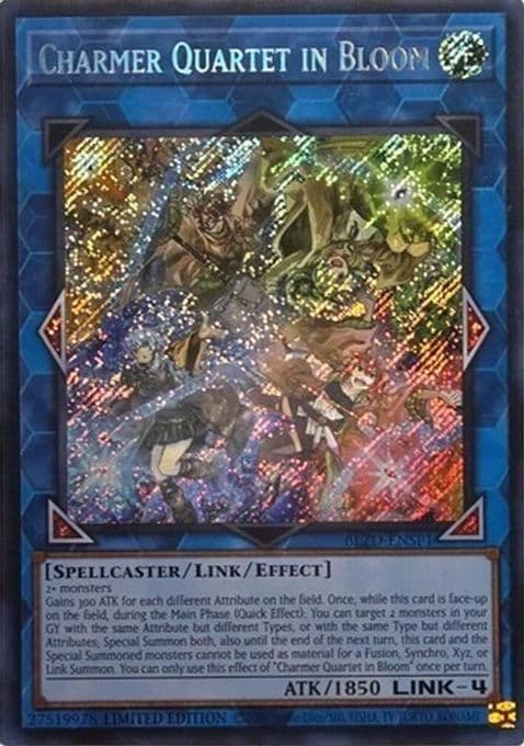 Charmer Quartet in Bloom (Secret Rare)