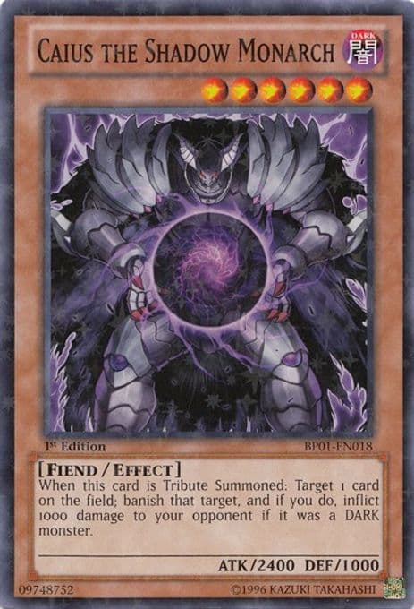 Caius the Shadow Monarch (Starfoil)