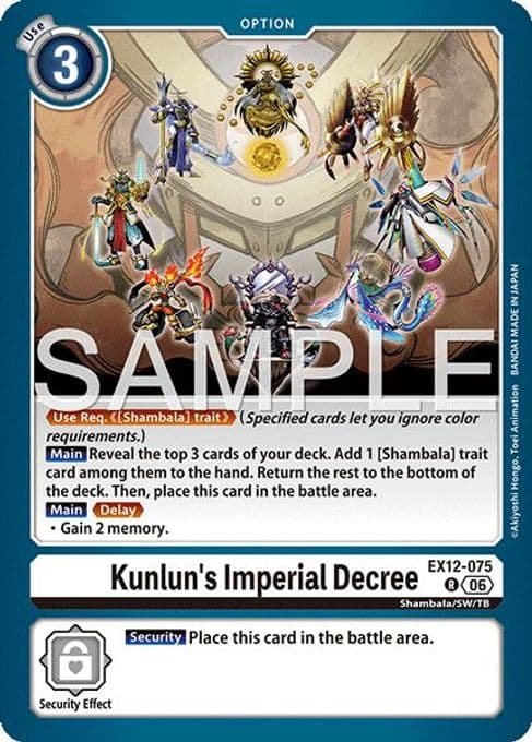 Kunlun's Imperial Decree