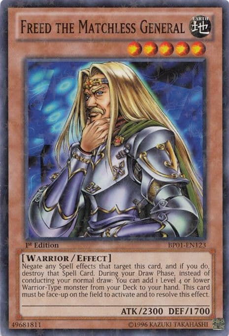 Freed the Matchless General (Starfoil)