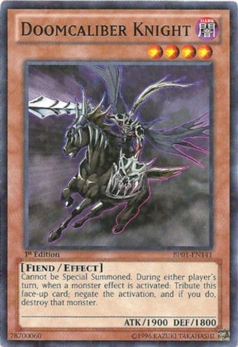 Doomcaliber Knight (Starfoil)