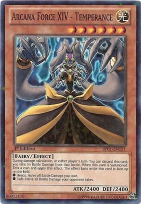 Arcana Force XIV - Temperance (Starfoil)