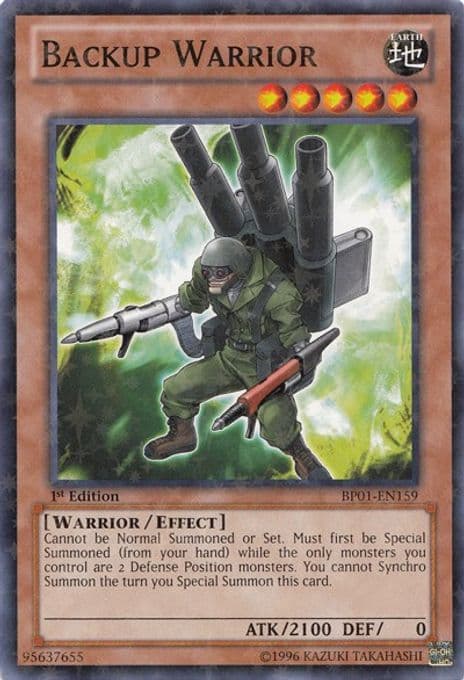 Backup Warrior (Starfoil)
