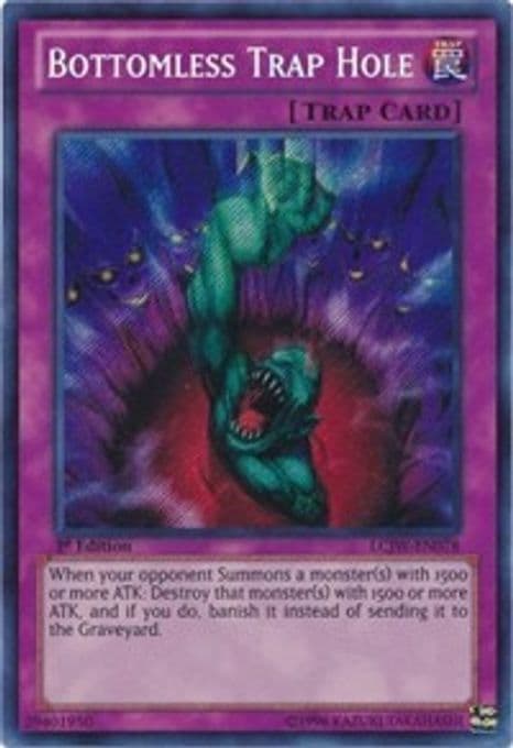 Bottomless Trap Hole