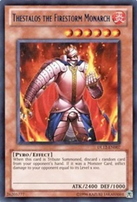 Thestalos the Firestorm Monarch (Red)